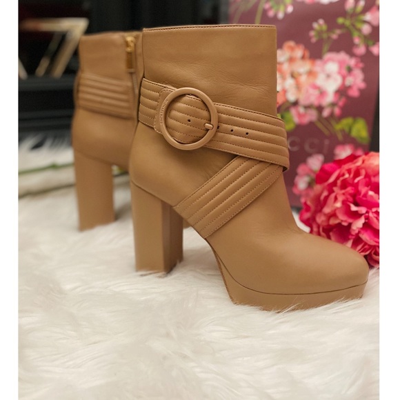 Michael Kors Remi Platform Heeled Boots - Picture 5 of 9